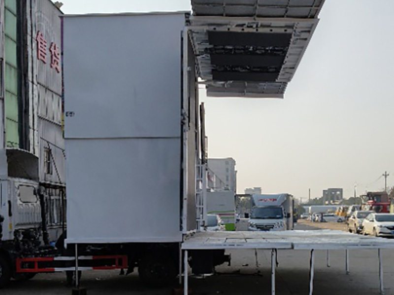 4米2两层楼旋转舞台车