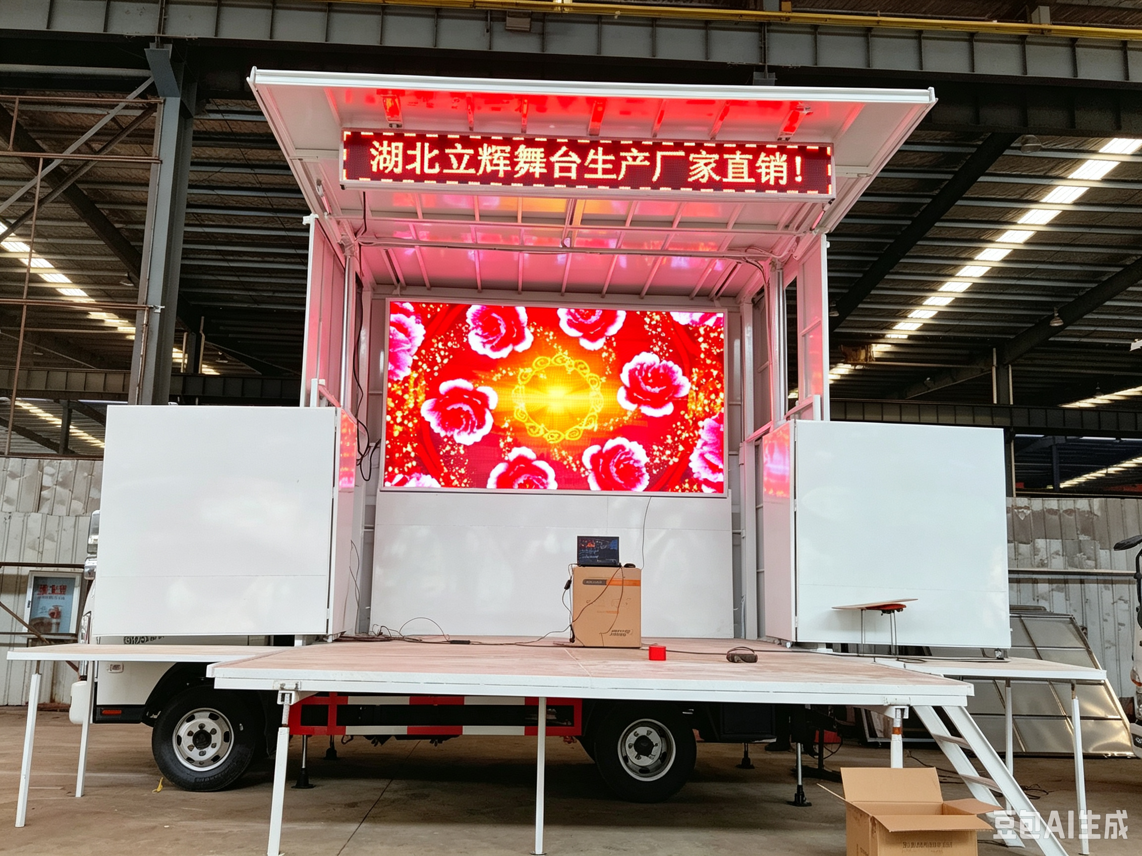 福田4米2单开套箱