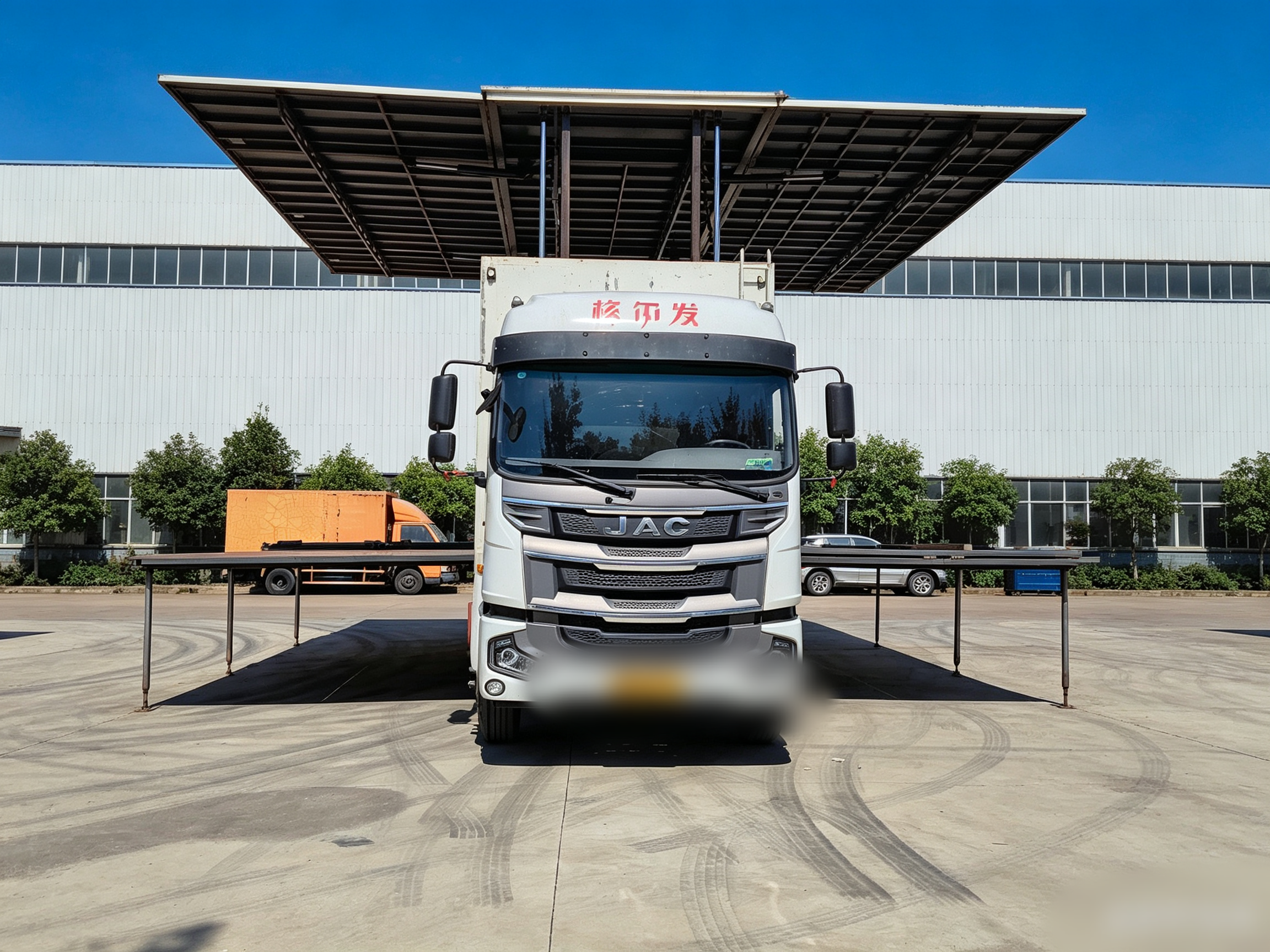 6米8双面展开舞台车