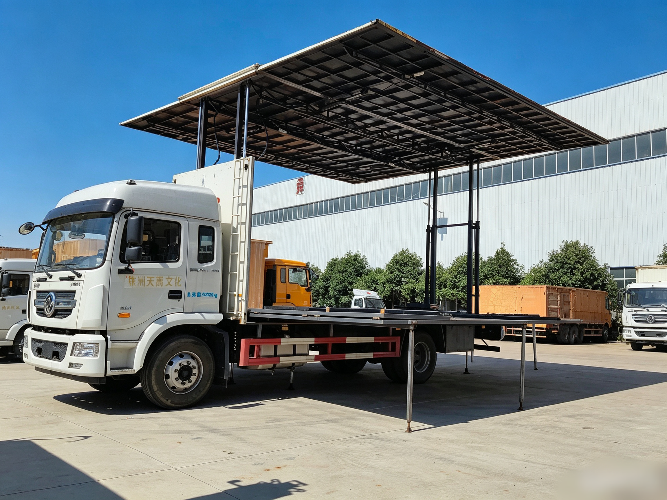 6米8双面展开舞台车